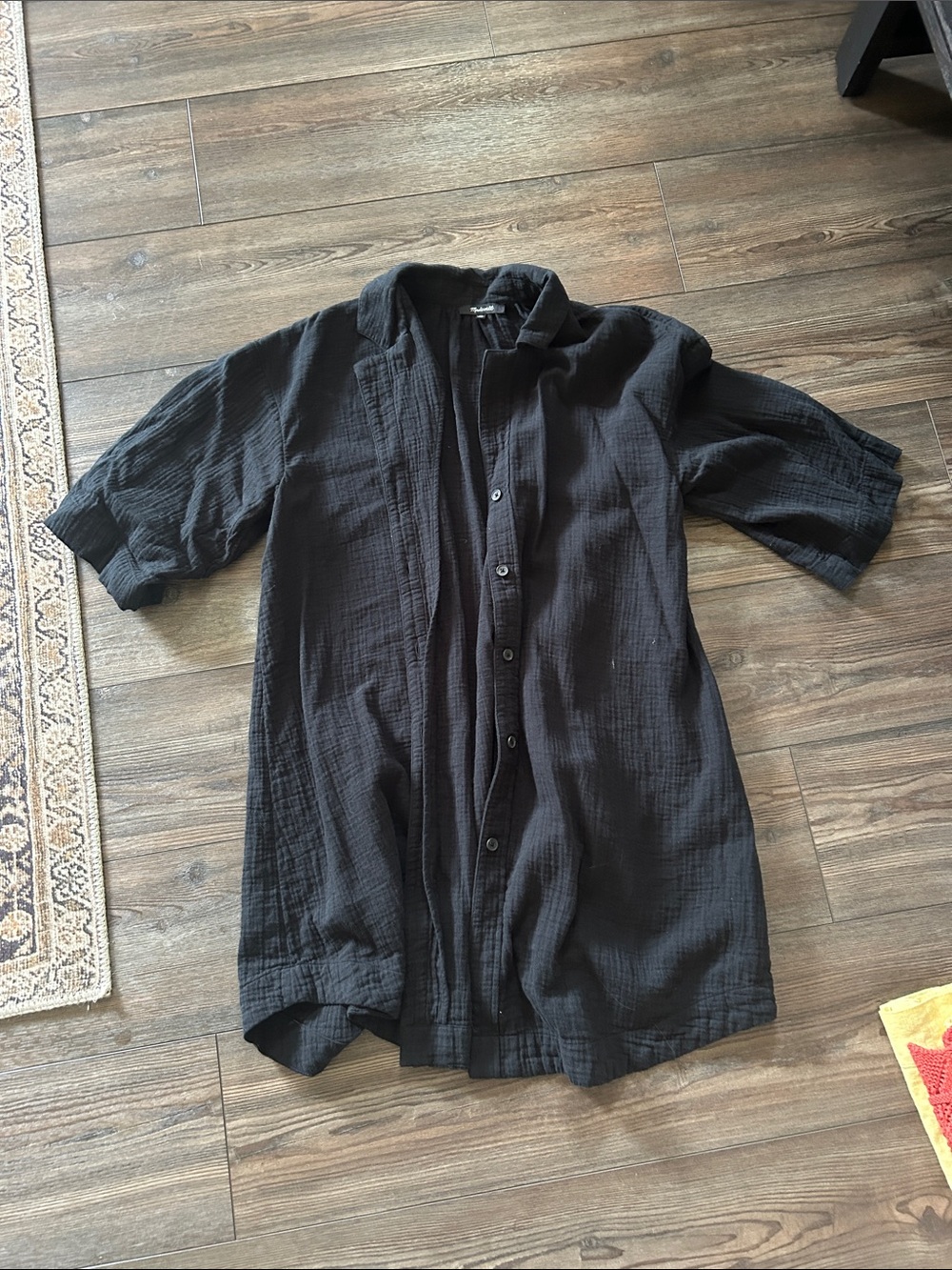 Madewell Cotton Gauze Beach Coverup